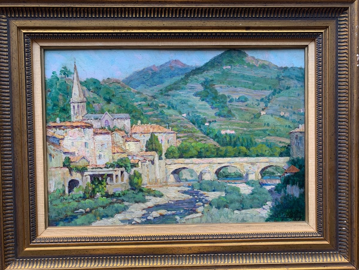 Provence By Charles Pellegrin Post-impressionist Painter 